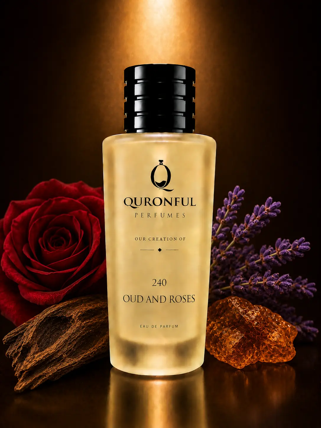 Our Creation of Ahmed Al Maghribi's Oud & Rose Perfume