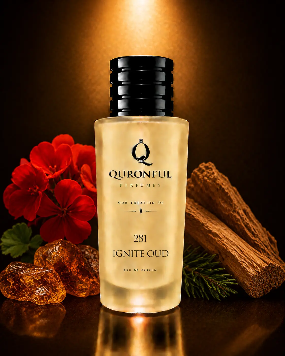 Our Creation of Ahmed Al Maghribi's Ignite Oud Perfume